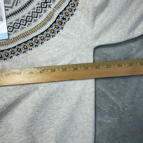 Weatherproof Vintage Women's L Pullover Sweater Cream H0888 - Picture 6 of 9